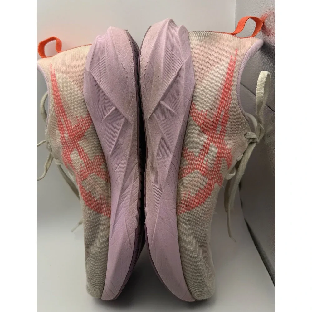 Asics Novablast 4 Running Shoes Womens 10.5 Pink 1012B765 Good FF Blast Plus Eco